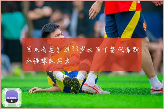 国米有意引进33岁大马丁替代索默加强球队实力