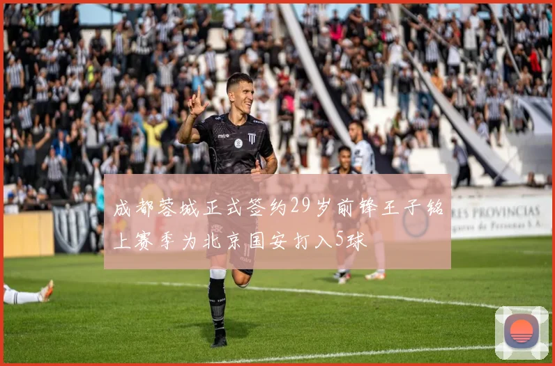 成都蓉城正式签约29岁前锋王子铭上赛季为北京国安打入5球